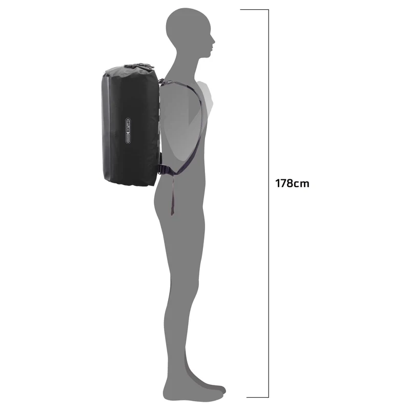Ortlieb Duffle Lite 40 - Bolsa de viaje/Mochila de viaje 53 cm (black)