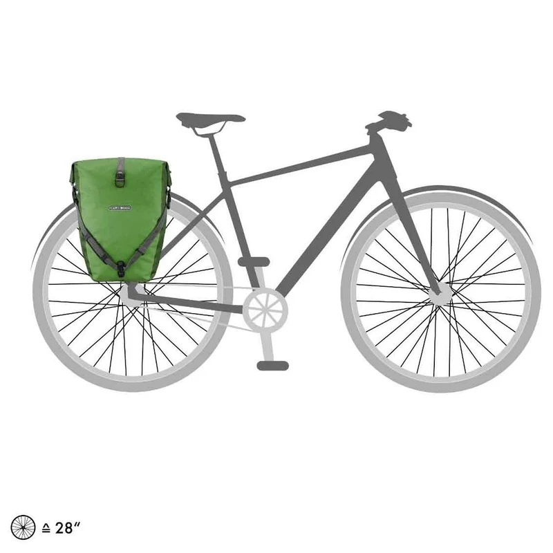Ortlieb Back-Roller Plus CR - Bolsa trasera QL2.1 (2x20L) 42 cm (kiwi-moss green)