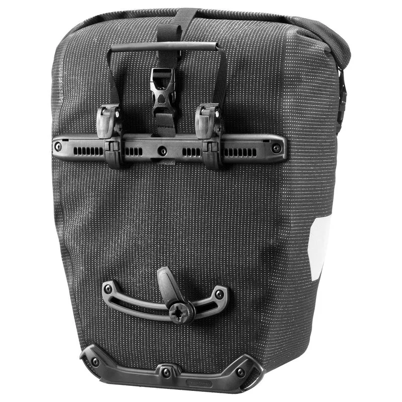 Ortlieb Back-Roller High-Vis - Bolsa trasera con cierre enrollable 42 cm (black reflective)
