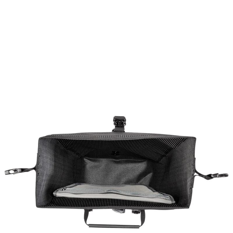 Ortlieb Back-Roller High-Vis - Bolsa trasera con cierre enrollable 42 cm (black reflective)