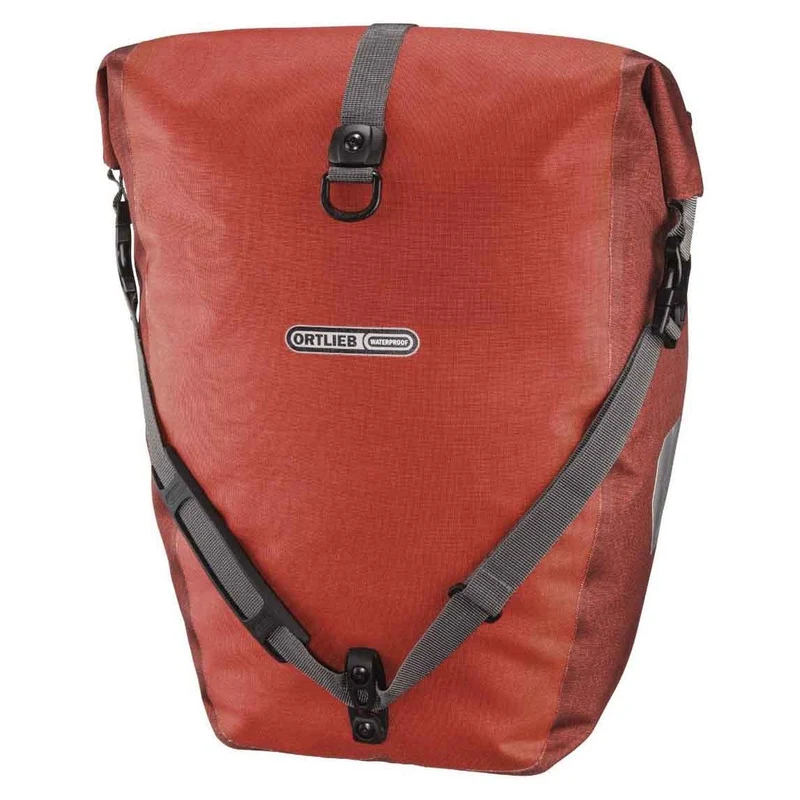 Ortlieb Back-Roller Plus CR - Bolsa trasera para rueda trasera QL2.1 (2x20L) 42 cm (salsa-dark chili)