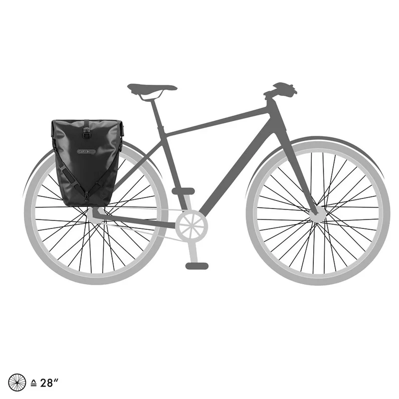 Ortlieb Back-Roller Free 40 - Bolsa trasera QL 2.1 (2x20L) 42 cm (black)