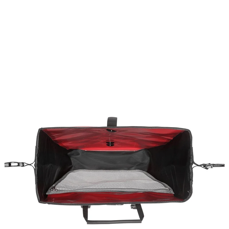 Ortlieb Back-Roller 40 - Bolsa trasera para rueda trasera QL2.1 (2x20L) 42 cm (red black)