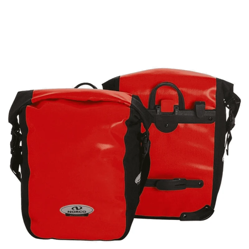 Norco Columbia 30 - Bolsa trasera (Universal) (2x15L) 34 cm (red/black)