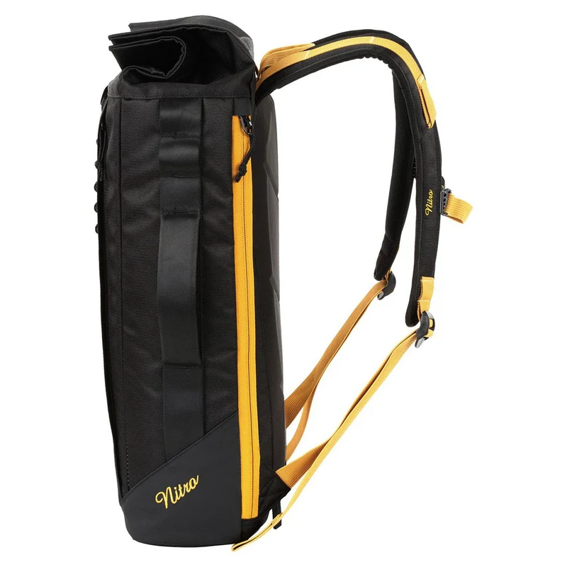 Nitro Scrambler - Mochila para portátil 15" 47 cm (color: negro dorado)