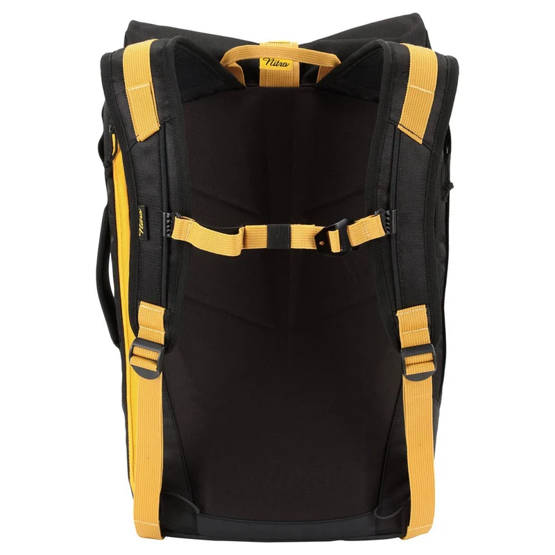 Nitro Scrambler - Mochila para portátil 15" 47 cm (color: negro dorado)