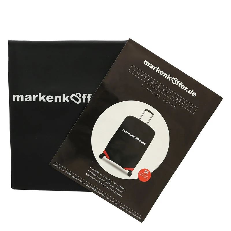 Markenkoffer.de Zubehör Funda protectora para maleta (black, M)