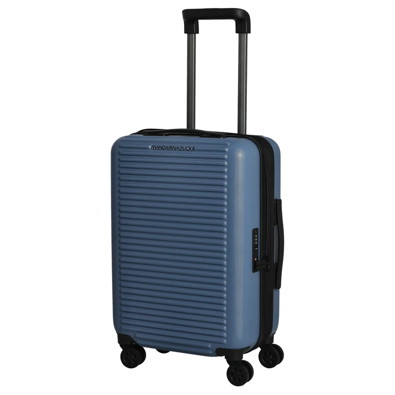 Mandarina Duck Tank Case - Trolley de 4 ruedas 55 cm expandible (china blue)