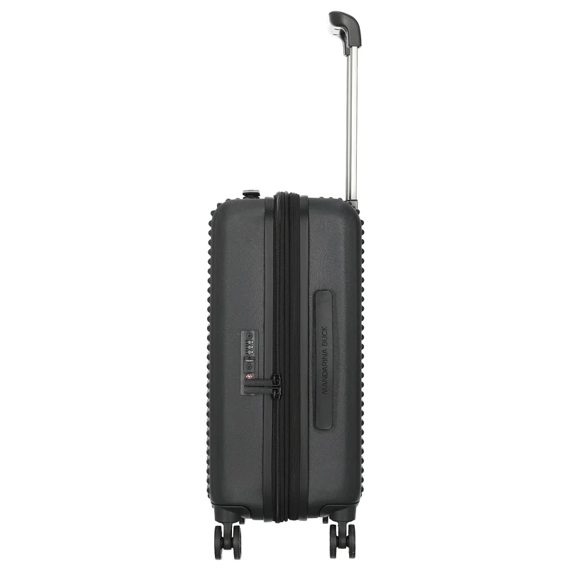Mandarina Duck Tank Case - Trolley de 4 ruedas 55 cm expandible (black)