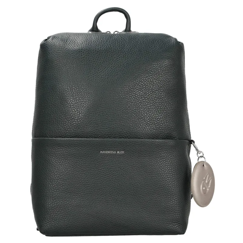 Mandarina Duck Mellow Leather - Mochila 13" 36 cm Cuero (color: escarabajo)