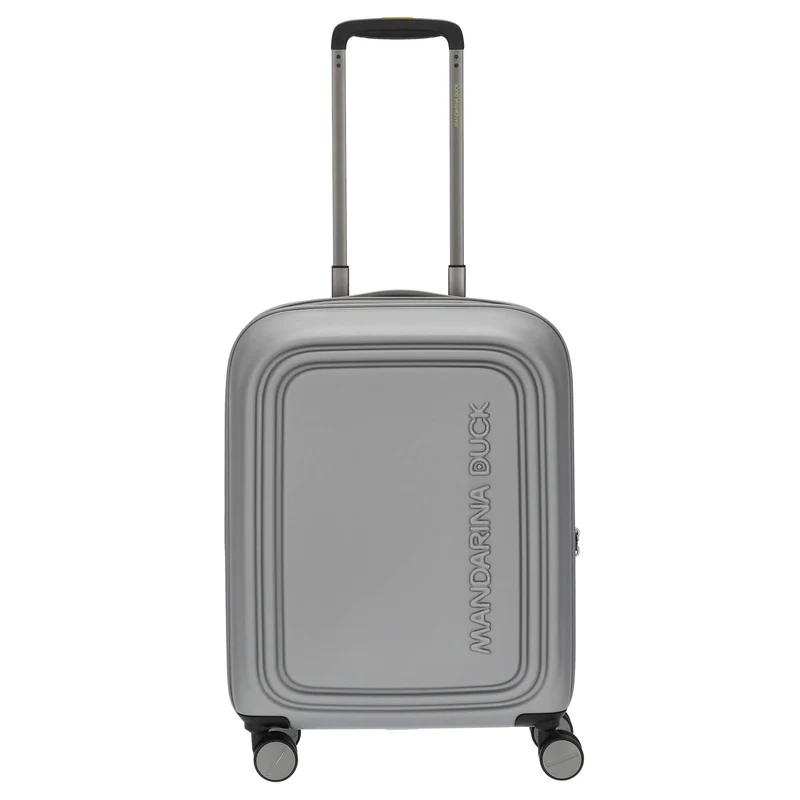Mandarina Duck Logoduck+ - Trolley de cabina con 4 ruedas 55 cm S (silver)