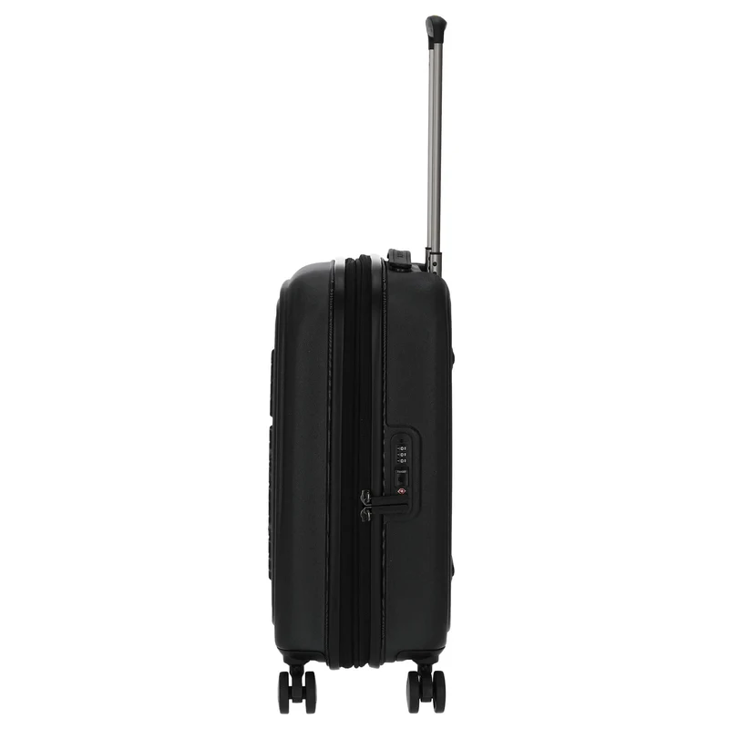 Mandarina Duck Logoduck+ - Trolley de cabina con 4 ruedas 55 cm S expandible (black)
