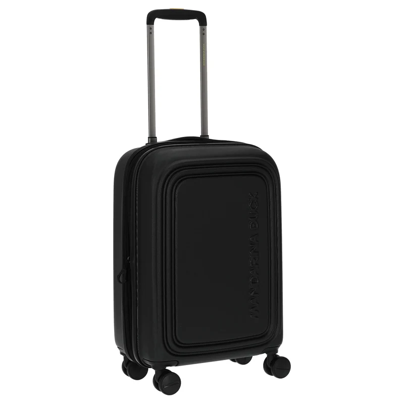 Mandarina Duck Logoduck+ - Trolley de cabina con 4 ruedas 55 cm S expandible (black)