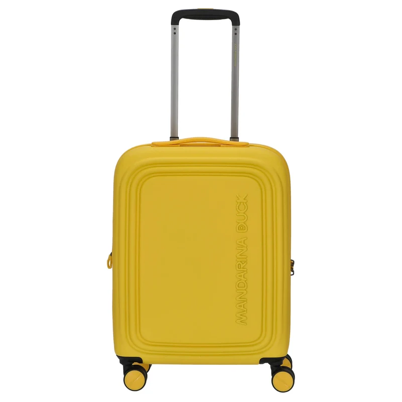 Mandarina Duck Logoduck+ - Trolley de cabina de 4 ruedas 52 cm expandible (duck yellow)