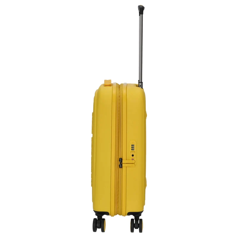 Mandarina Duck Logoduck+ - Trolley de cabina de 4 ruedas 52 cm expandible (duck yellow)