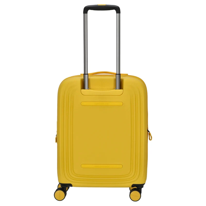 Mandarina Duck Logoduck+ - Trolley de cabina de 4 ruedas 52 cm expandible (duck yellow)