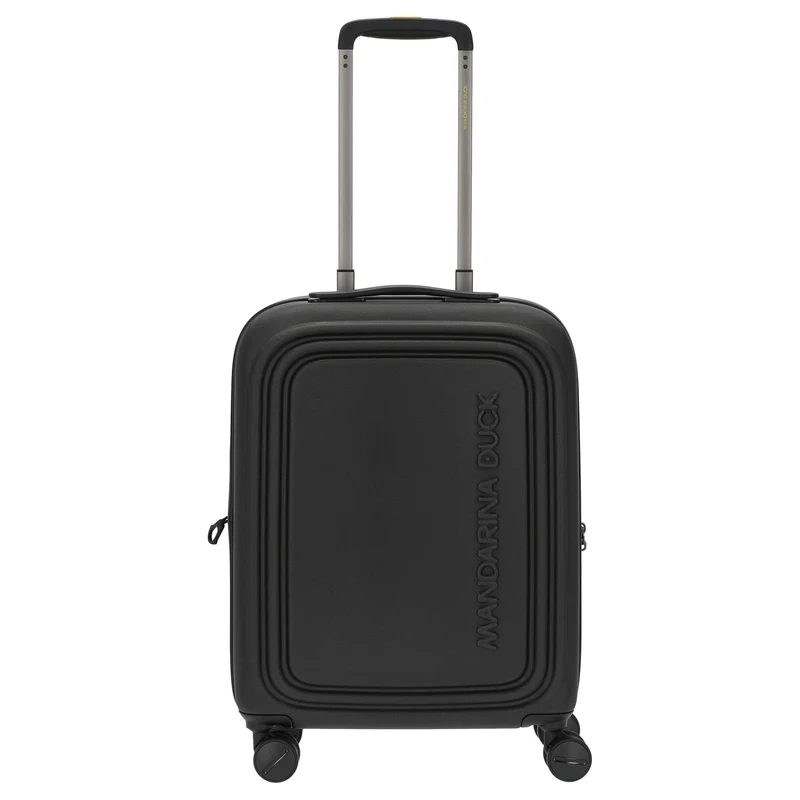 Mandarina Duck Logoduck+ - Trolley de cabina de 4 ruedas 52 cm expandible (black)