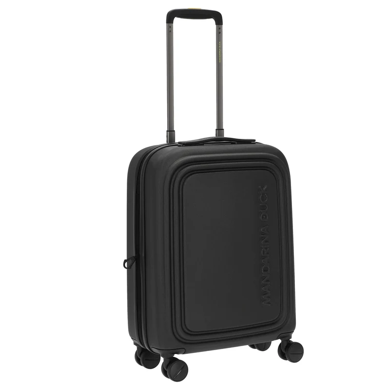 Mandarina Duck Logoduck+ - Trolley de cabina de 4 ruedas 52 cm expandible (black)