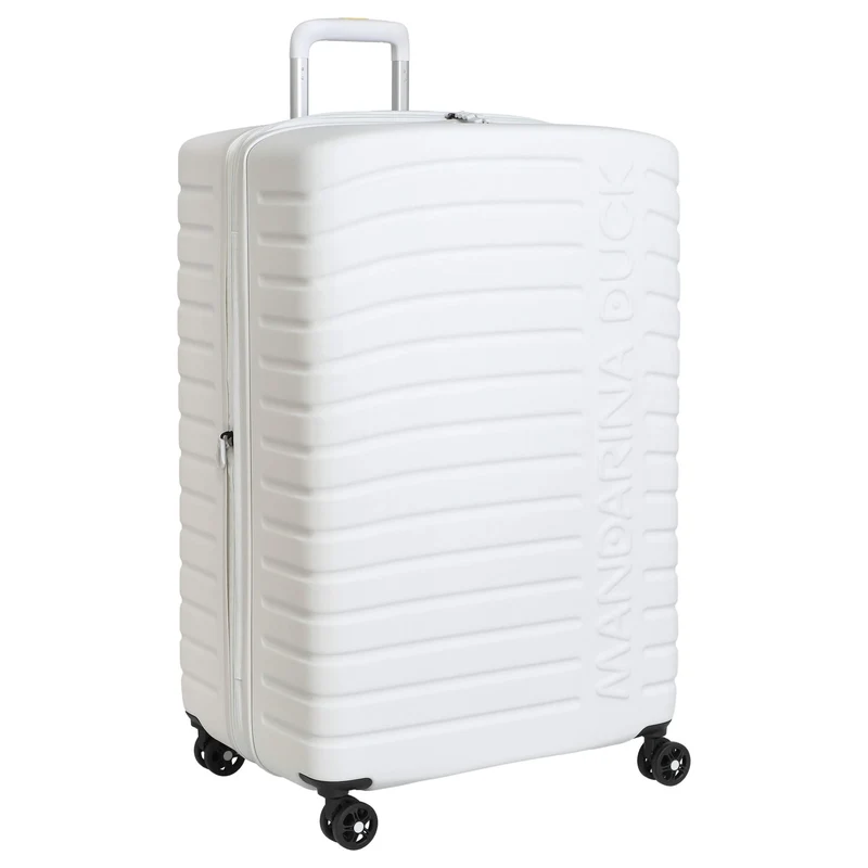 Mandarina Duck Flyduck - Trolley de 4 ruedas 75 cm expandible (blanc)