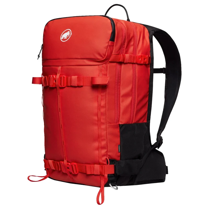 Mammut Nirvana 28 - Mochila de esquí de montaña 50 cm (mammut rojo-negro)