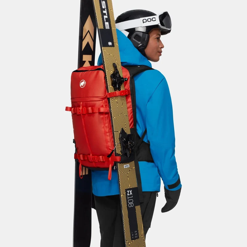 Mammut Nirvana 28 - Mochila de esquí de montaña 50 cm (mammut rojo-negro)