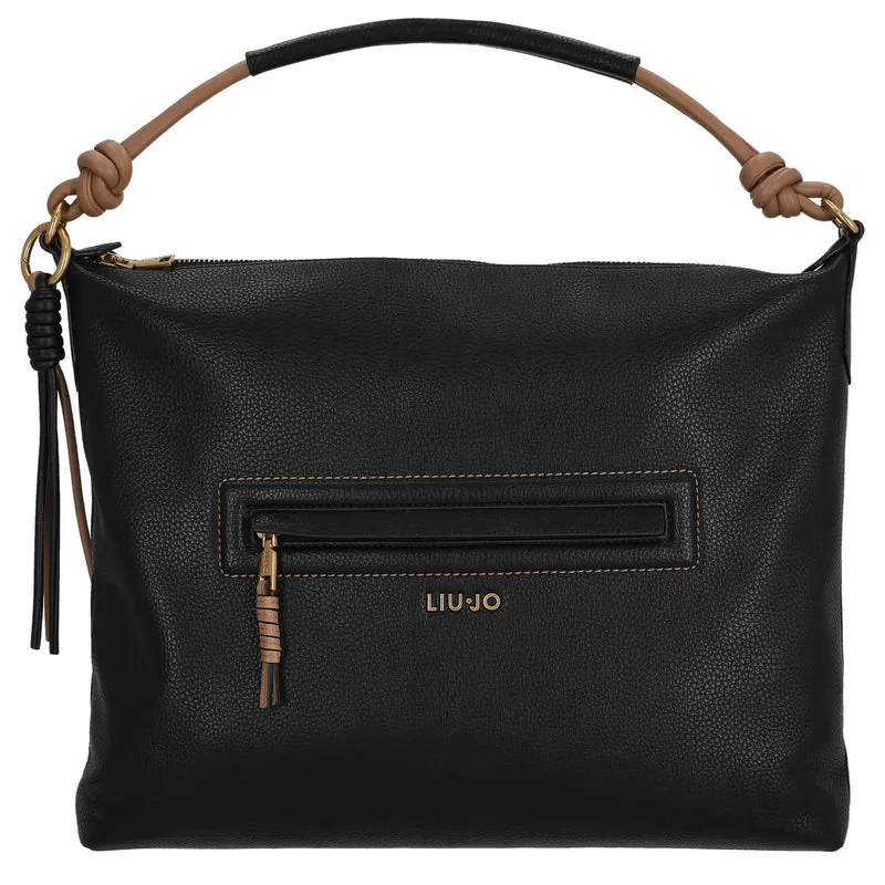 Liu Jo Sanura Hobo - Bolso de hombro M 38 cm (black)
