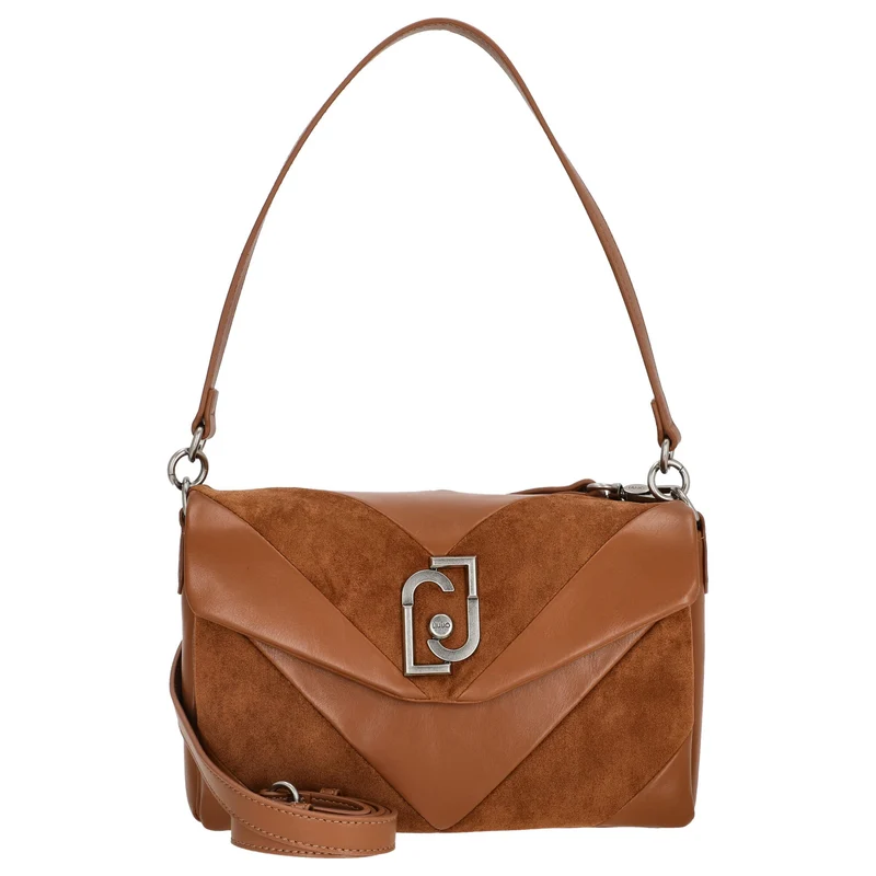 Liu Jo Philesia - Bolso de hombro M 24 cm (color: bronce caramelo)