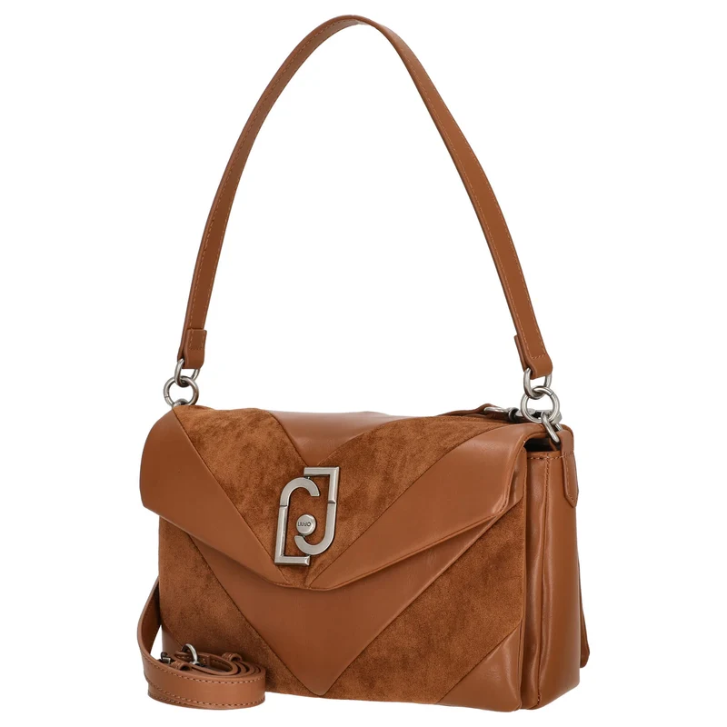 Liu Jo Philesia - Bolso de hombro M 24 cm (color: bronce caramelo)