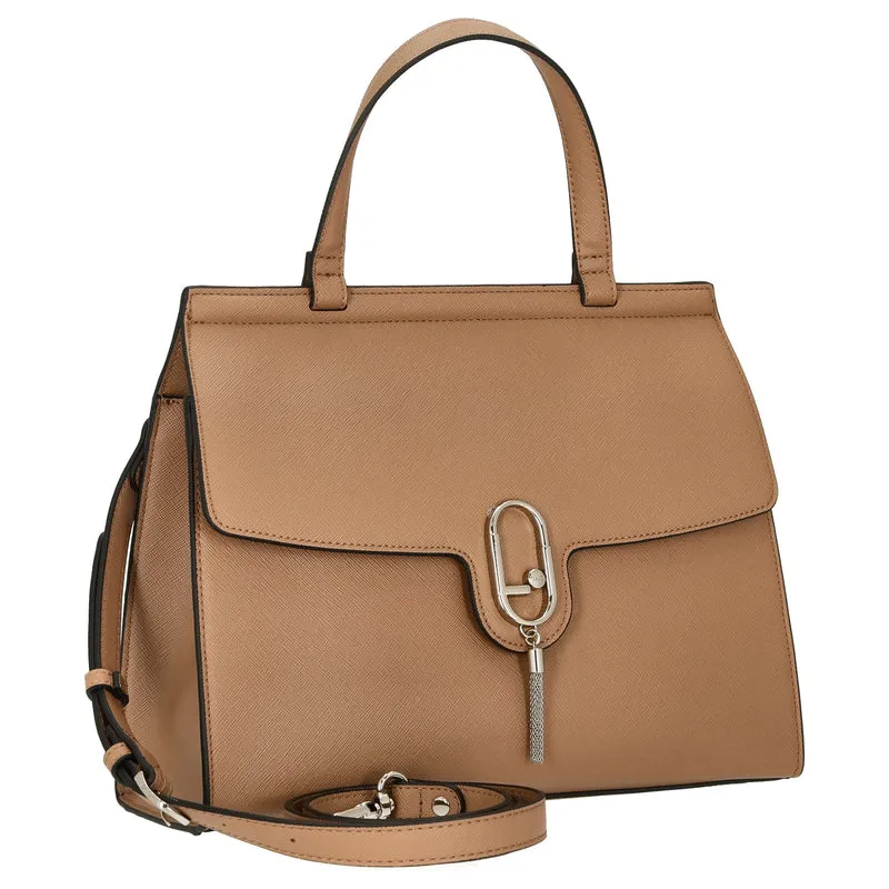 Liu Jo Importante ECS Top - Bolso de mano 32 cm M (nuez)