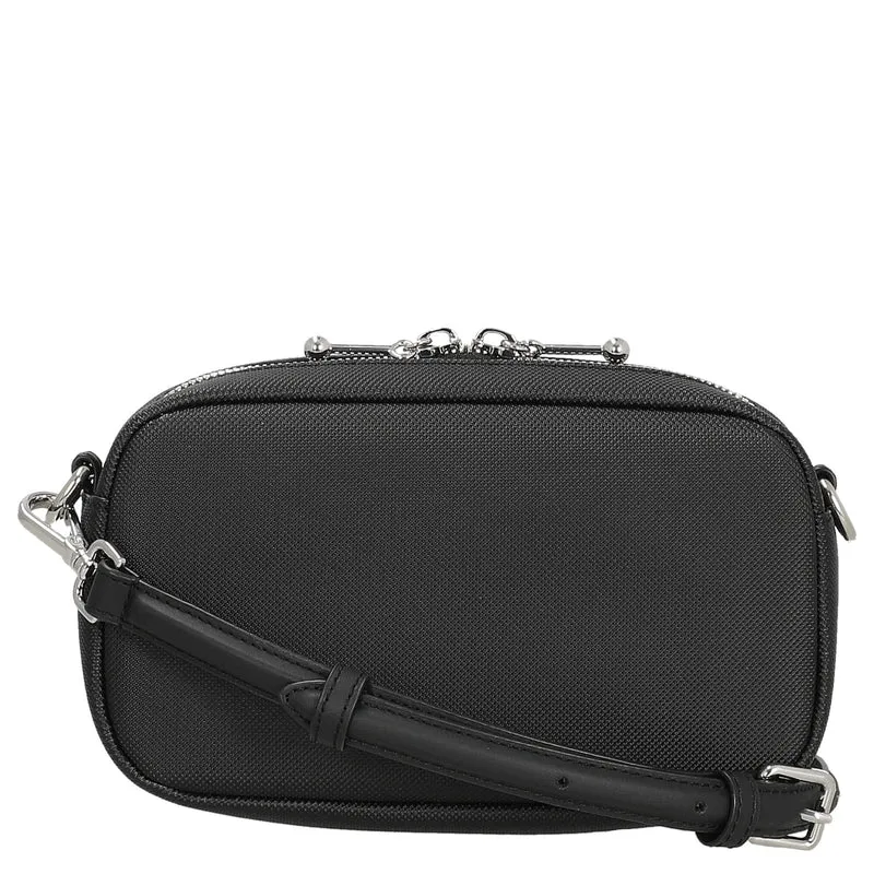 Lacoste Daily City - Bolso bandolera 20 cm (black)