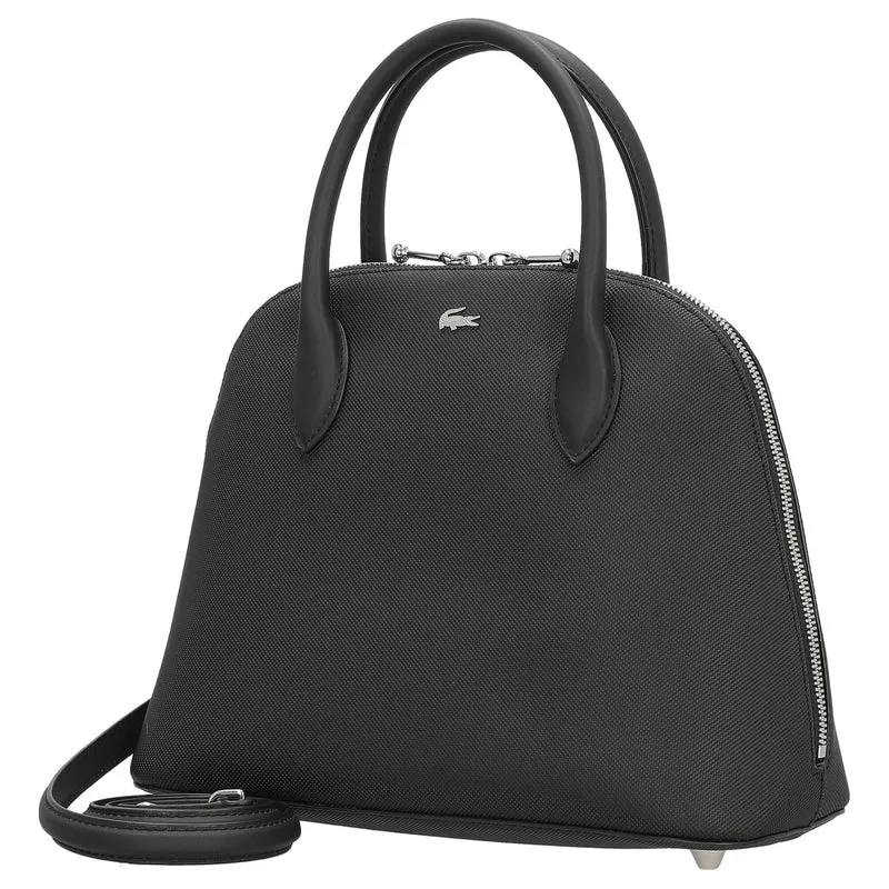 Lacoste Daily City - Bolso de mano 28 cm (negro)