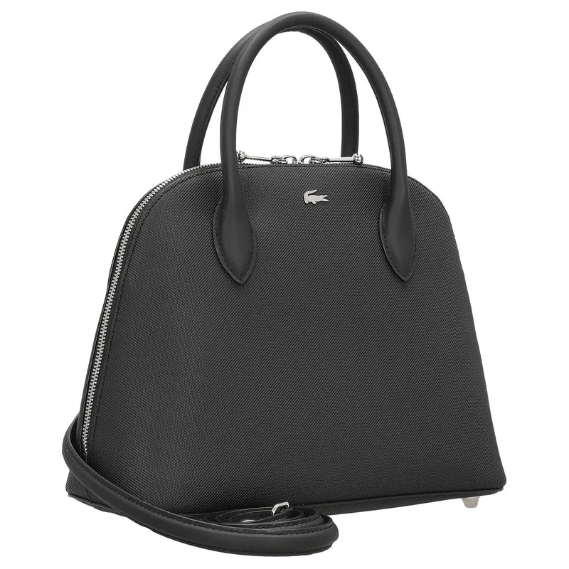 Lacoste Daily City - Bolso de mano 28 cm (negro)