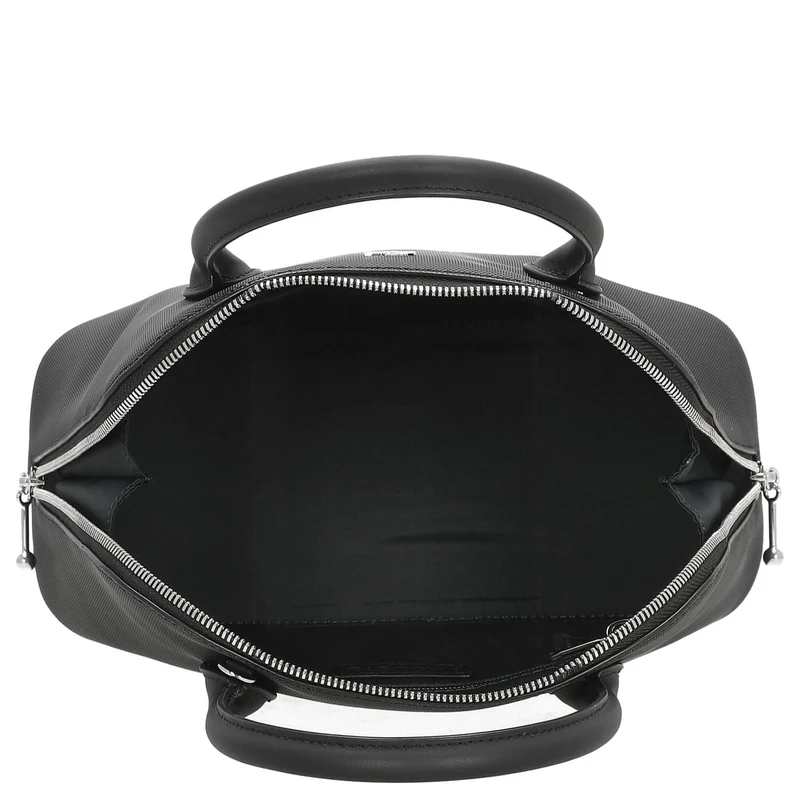 Lacoste Daily City - Bolso de mano 28 cm (negro)
