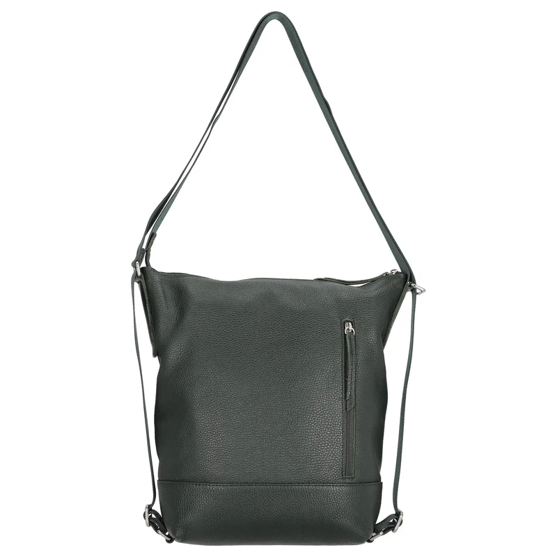 Jost Vika - Bolso de hombro 33 cm (verde botella)