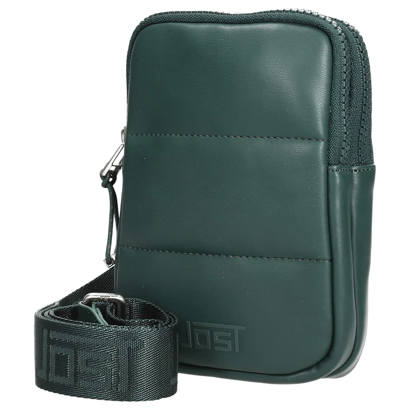 Jost Kaarina - Bolso bandolera 16 cm RFID (bottlegreen)