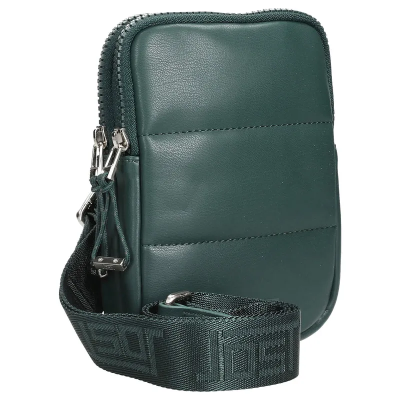 Jost Kaarina - Bolso bandolera 16 cm RFID (bottlegreen)