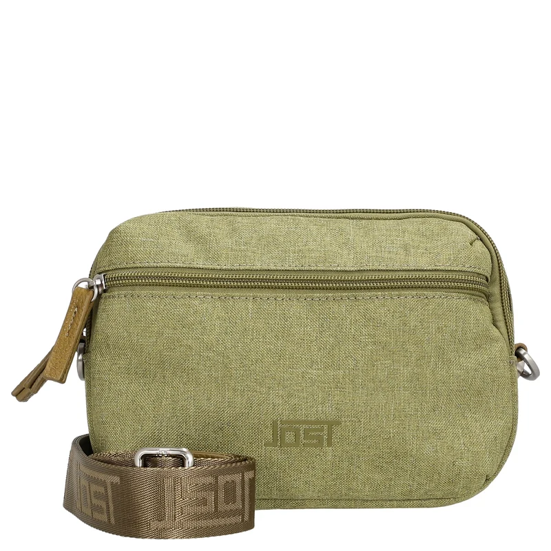 Jost Bergen Crossover - Bolso bandolera 19 cm (olive)