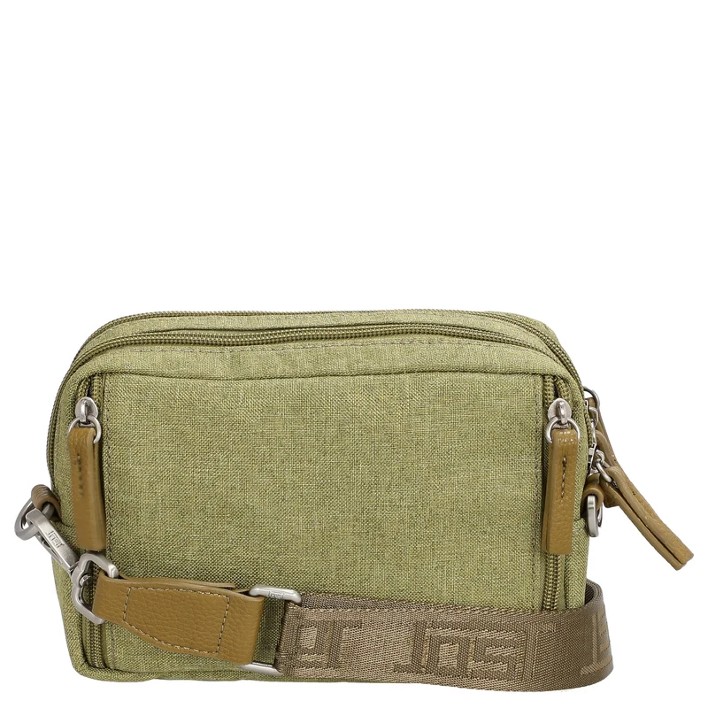 Jost Bergen Crossover - Bolso bandolera 19 cm (olive)