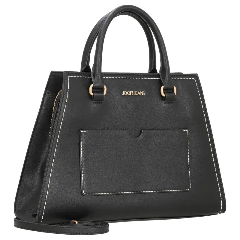 Joop Jeans Women Solido Lika - Bolso de mano M 35 cm (black)
