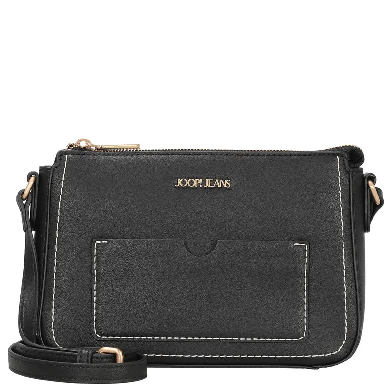 Joop Jeans Women Solido Jasmina - Bolso de hombro S 24 cm (black)