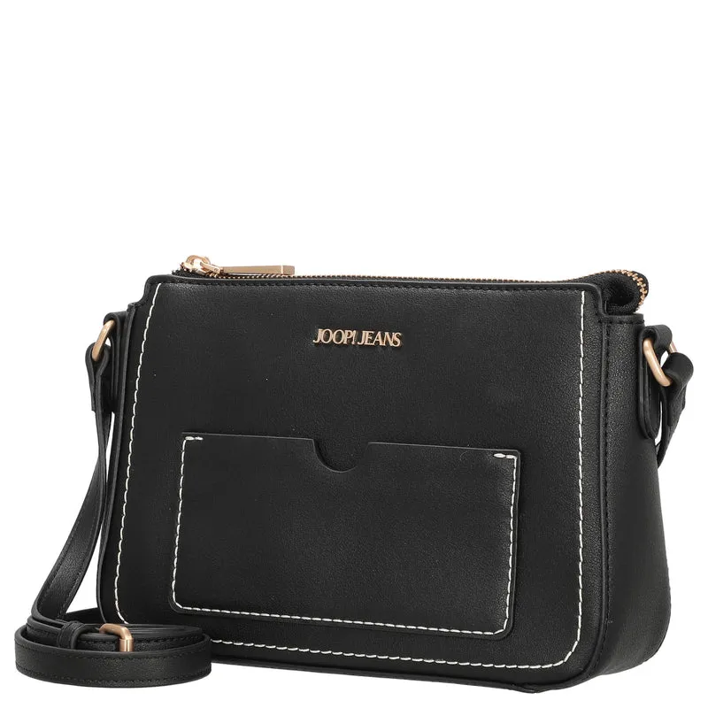Joop Jeans Women Solido Jasmina - Bolso de hombro S 24 cm (black)