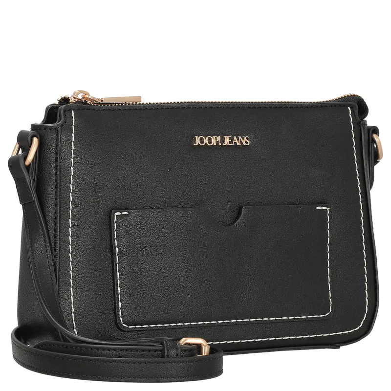 Joop Jeans Women Solido Jasmina - Bolso de hombro S 24 cm (black)