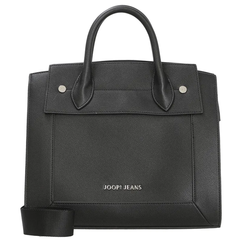 Joop Jeans Women Cornice Ornela - Bolso de mano M 31.5 cm (negro)