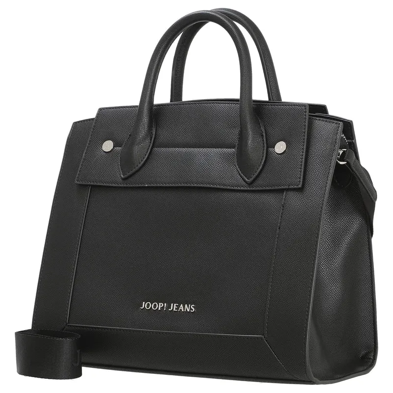 Joop Jeans Women Cornice Ornela - Bolso de mano M 31.5 cm (negro)