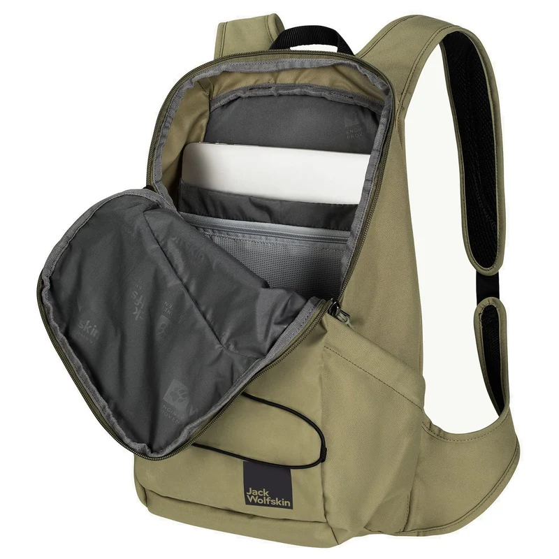 Jack Wolfskin Sooneck - Mochila 14" 45 cm (hoja de laurel)
