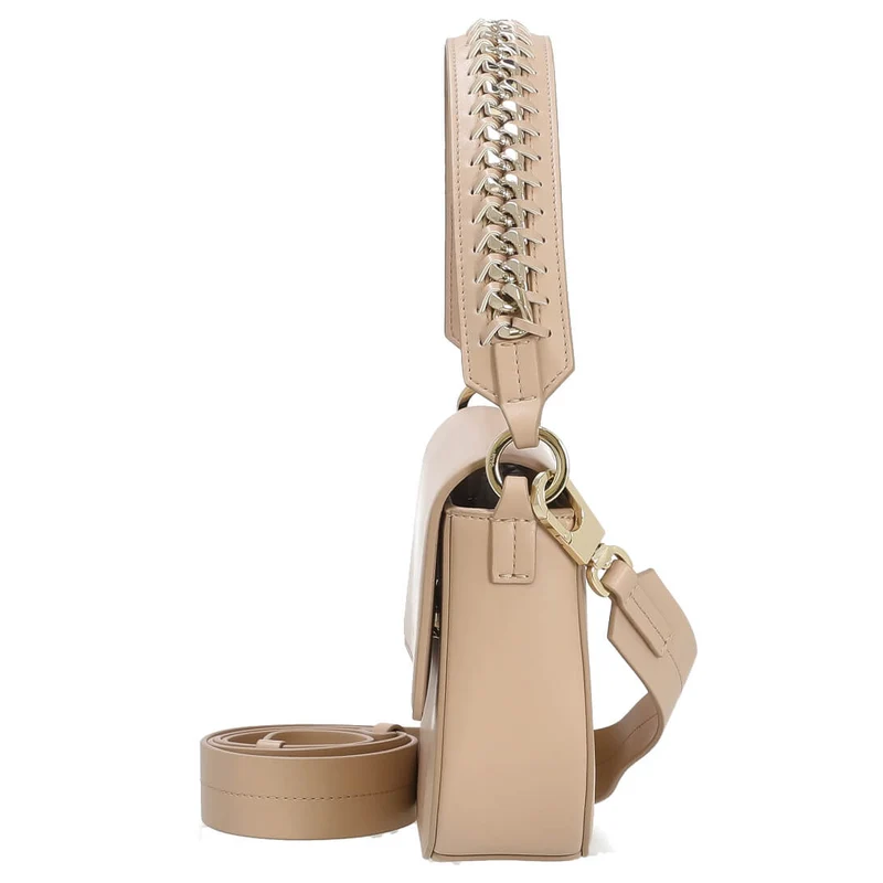 HUGO Women's Madyson - Bolso de hombro 21.5 cm (open beige)