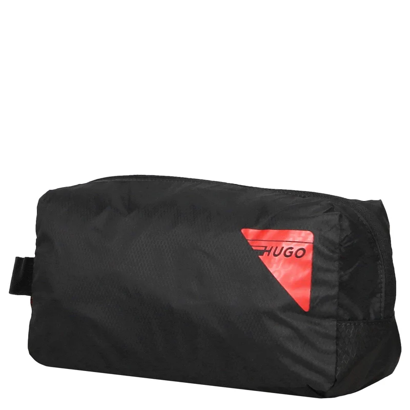 HUGO Tronic M Washbag - Neceser 22 cm (negro)