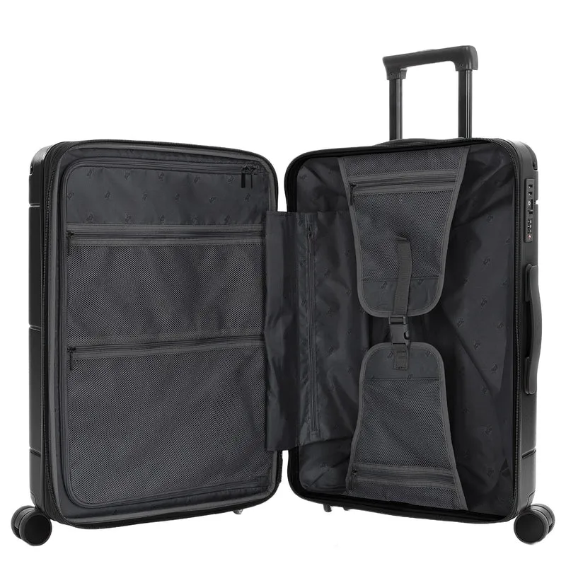 Heys Zen - Trolley de 4 ruedas M 66 cm expandible (schwarz)