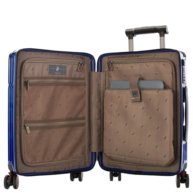 Heys Tekno - Trolley de cabina con 4 ruedas S 15.6" 53 cm USB (blue)