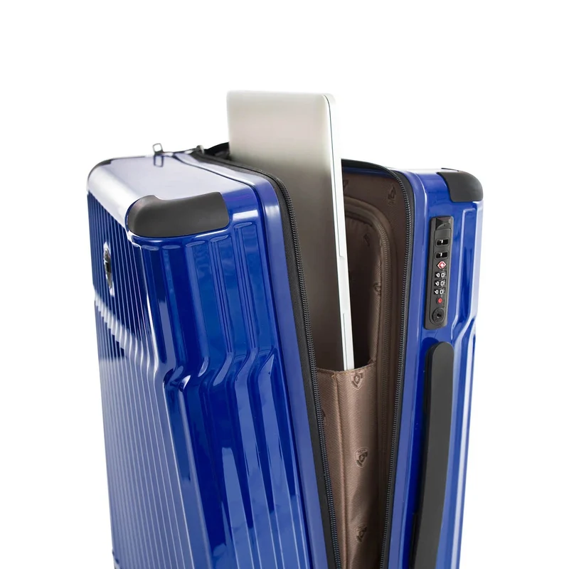 Heys Tekno - Trolley de cabina con 4 ruedas S 15.6" 53 cm USB (blue)